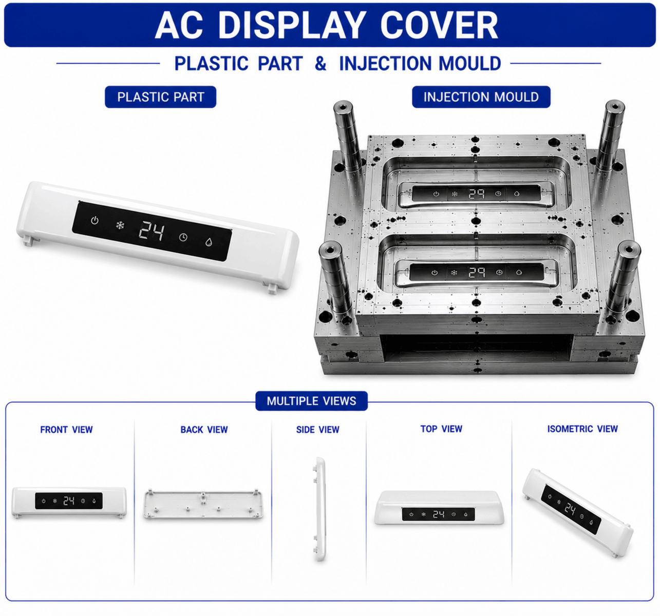 AC Plastic Display Cover